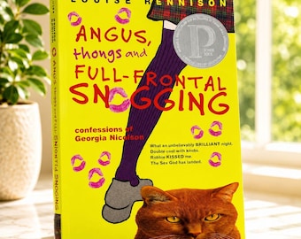 Angus Thongs And Full-Frontal Snogging By Louise Rennison Vintage Paperback 2001 HarperCollins