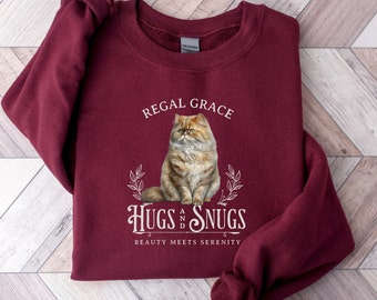Persian Cat Sweatshirt, Shirazi Cat Sweater, Persian Parent Apparel, Gift for Cat Lover, Persian Cat Gift Shirt, Persian Lover Owner Present