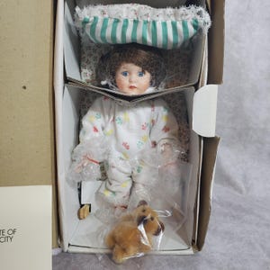Muñeca Tina Marie Osmond 1994, serie Miracle Children, impecable en caja, numerada 232, muñeca de porcelana, juguete de peluche, certificado de autenticidad, decoración coleccionable Y2K