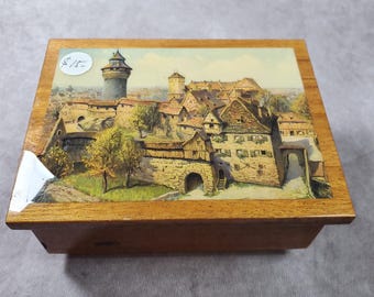 Vintage Swiss Music Box Plays “du Du Liegst Mir Im Herzen