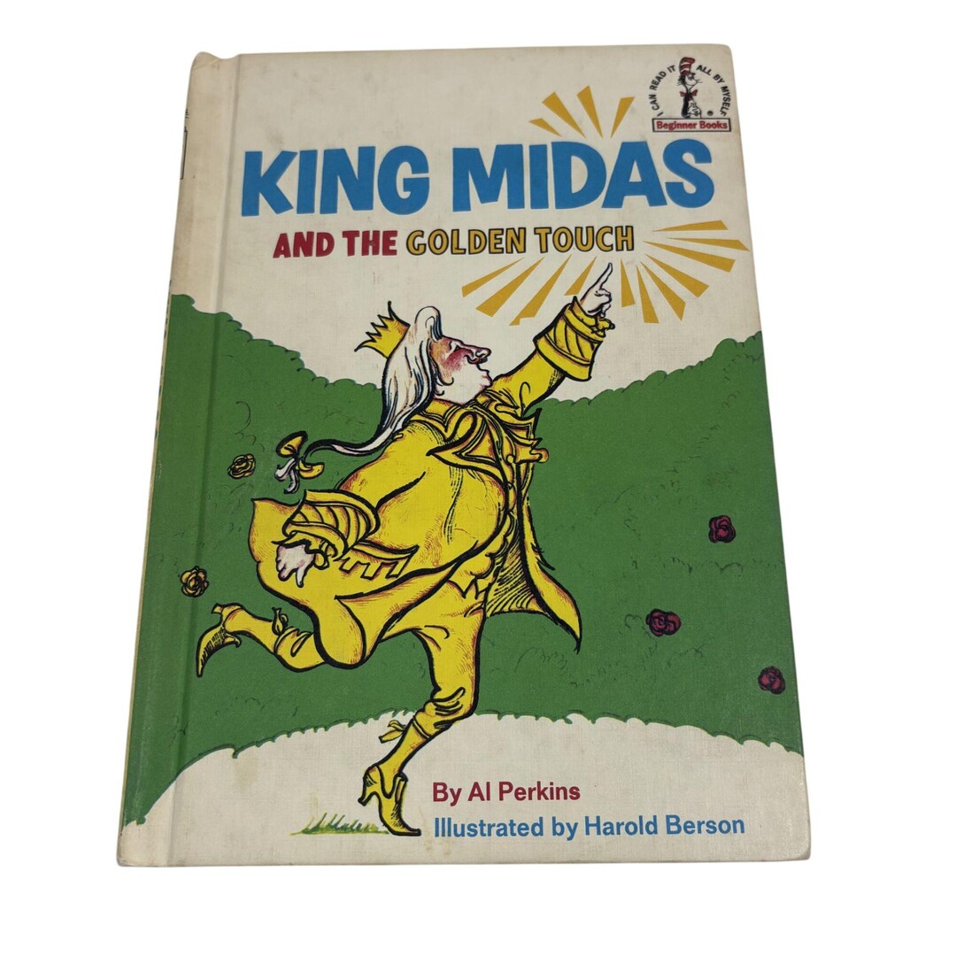 King Midas and the Golden Touch by Al Perkins 1969 Book Club Edition ...