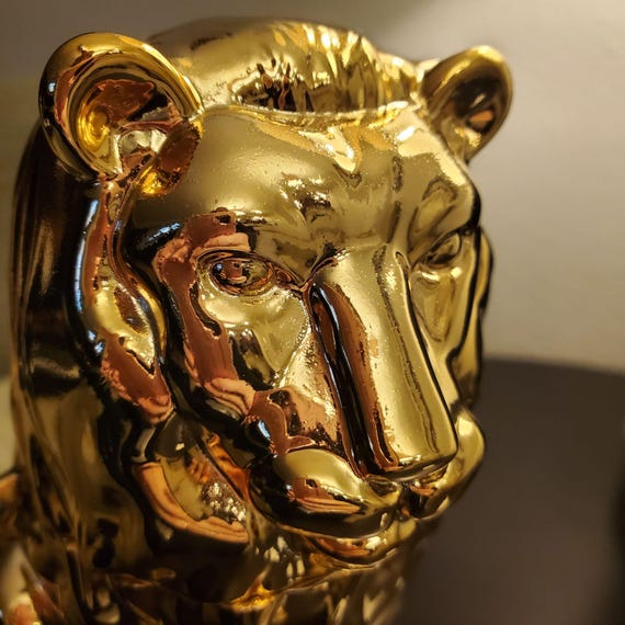 MGM Grand Gold Lion Drink Vessel – Promovessel Las Vegas