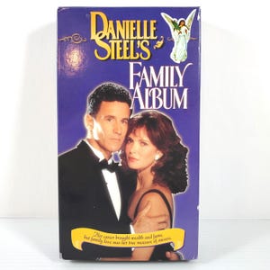 Vintage Danielle Steel’s Family Album VHS | 1998 Anchor Bay Romantic Drama Movie | Jaclyn Smith Film Based on Novel | 90s Romance Tape