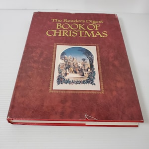 VTG Reader’s Digest Book of Christmas 1970s Edition | Holiday Stories Poems Traditions History Illustrated Coffee Table Book