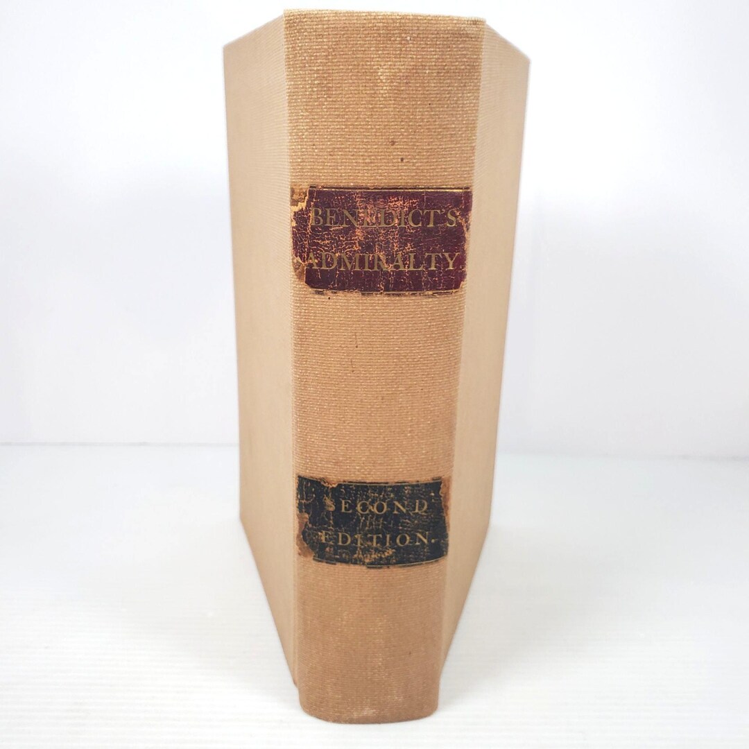 The American Admiralty (1870) Second Edition by Erastus C. Benedict LL.D. – Rare 19th Century ...