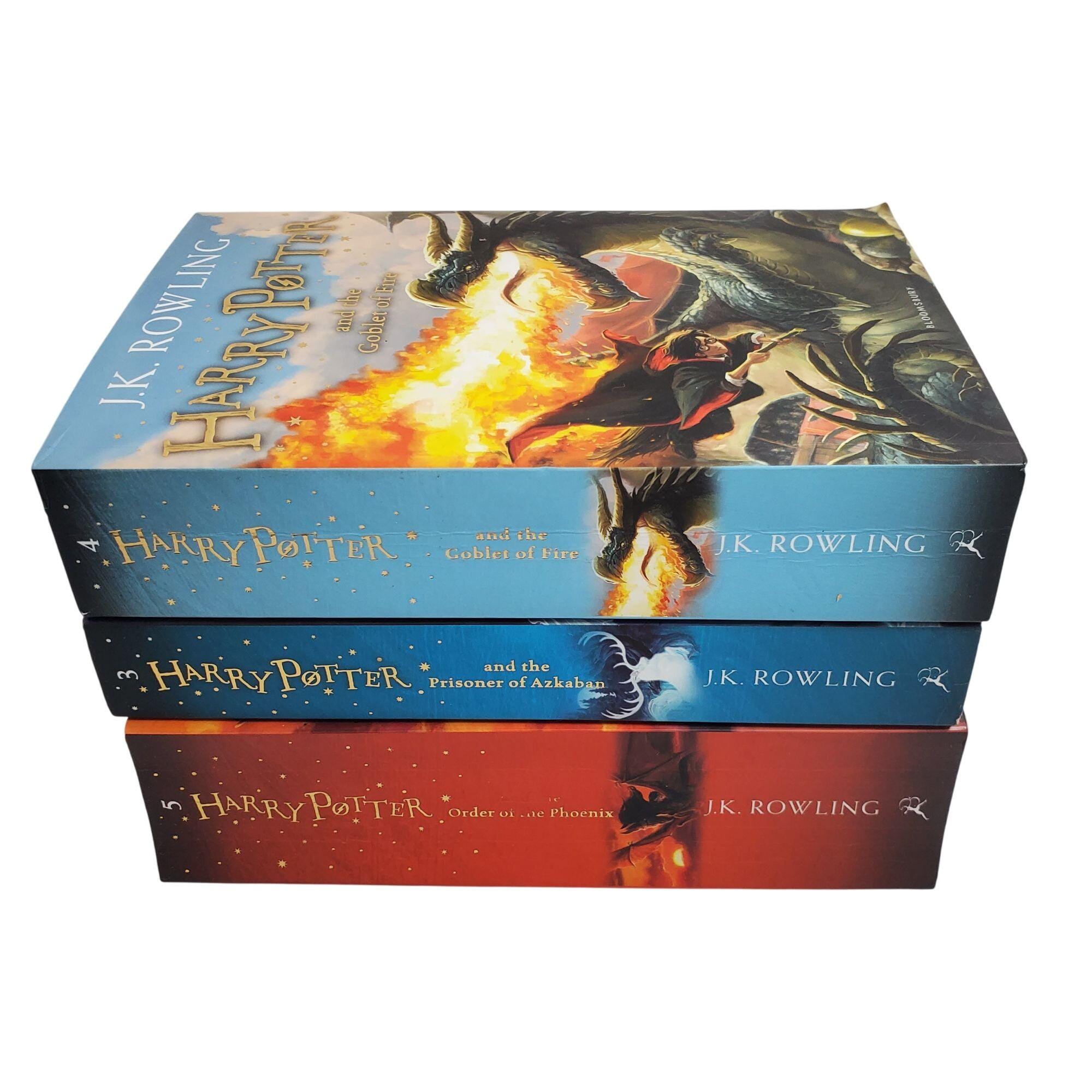 Harry Potter Paperback Set by J.K. Rowling: Goblet of Fire