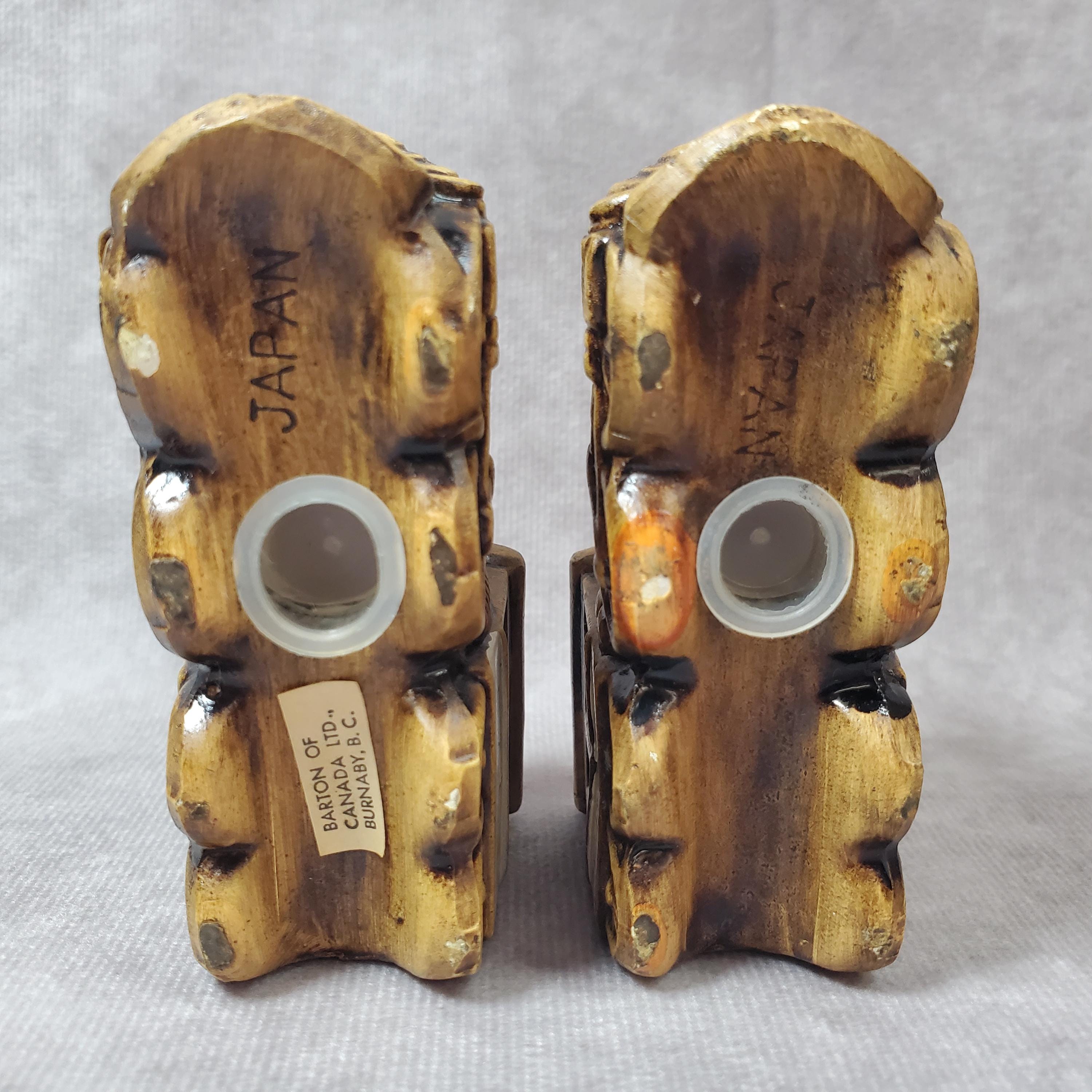 Vintage Train Salt and Pepper Shakers Made in Japan | 1950s