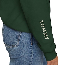 CUSTOM Sleeve Design Add-On* for sweatshirts and hoodies - clothing item must be ordered separately.