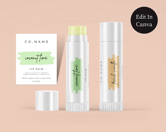 Personalized Lip Balm Packaging