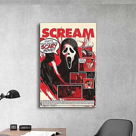  Scream 6, Scream VI 2023 Movie Poster 16x24, Unframed: Posters  & Prints