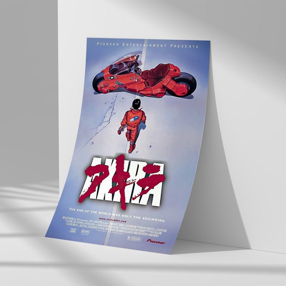 Akira Movie Poster - Akira 2001 Re-release, Unique Gifts, Home