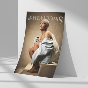 Ariana Grande - Sweetener ,Album Art Poster , Gift Idea ,Multiple Sizes Home Decor Poster