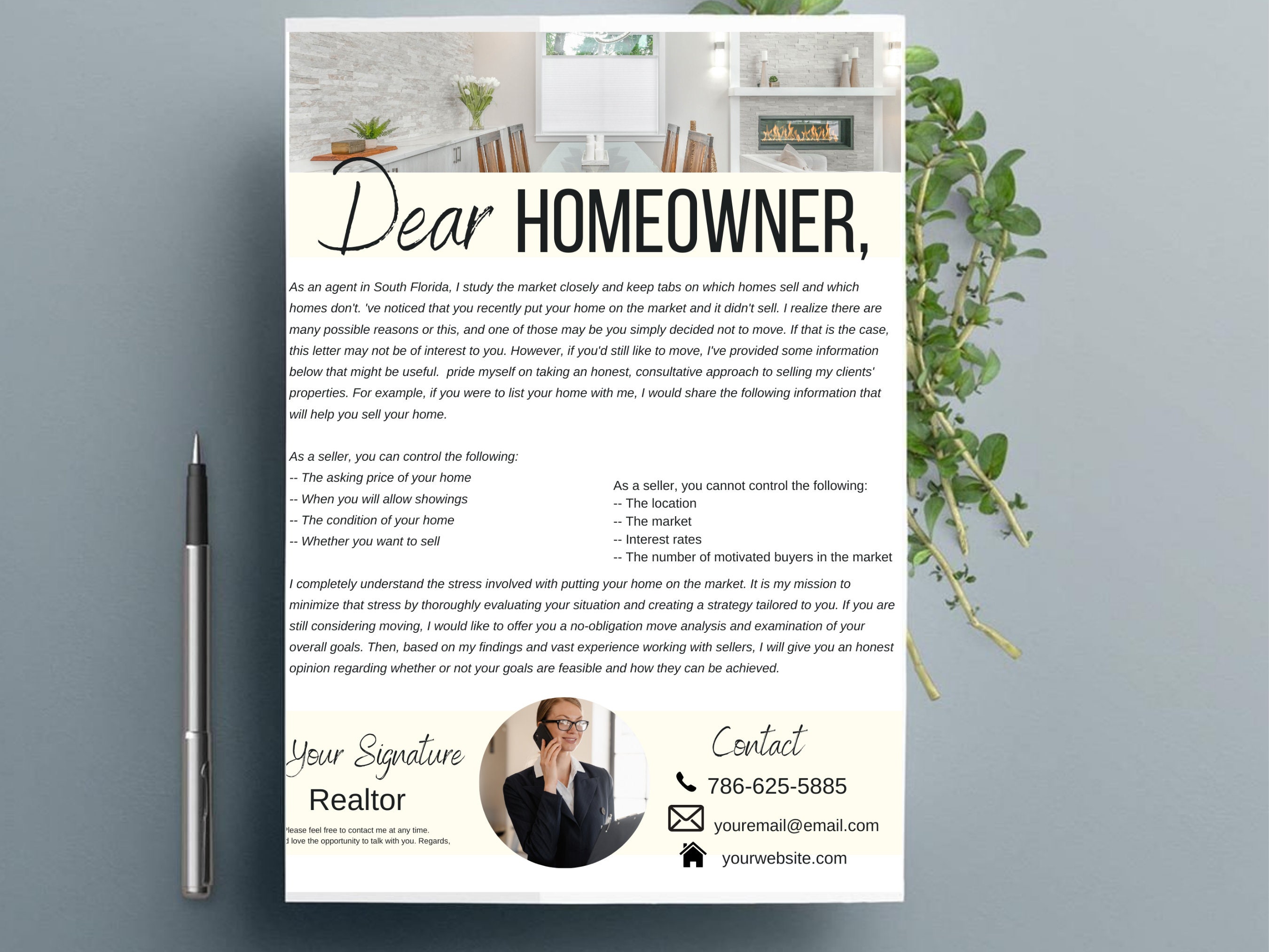 Expired Listing LetterExpired Listing Handout Expired Etsy