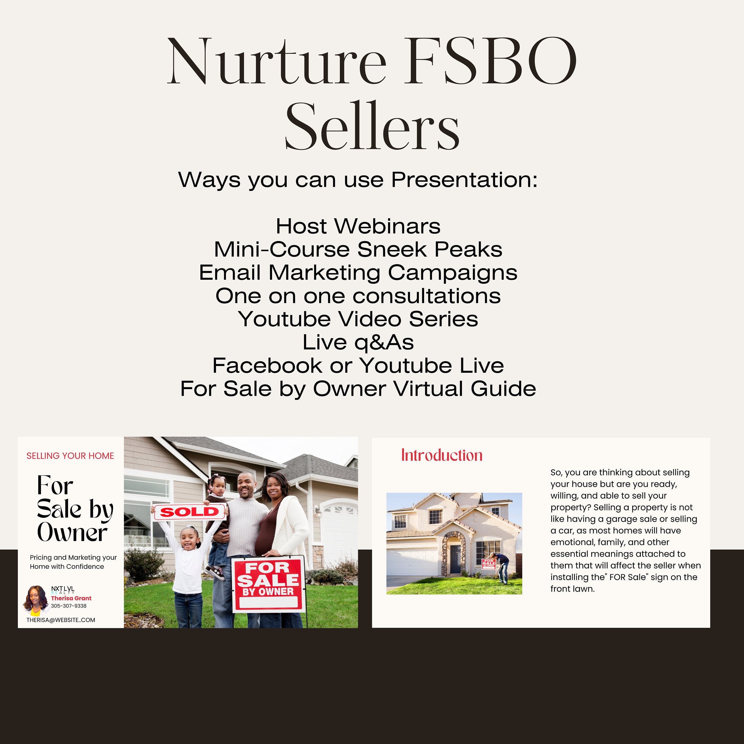 20 Nurture FSBO Email and Text Message Templates for Real Estate 20 Nurture FSBO Email and Text Message Templates for Real Estate