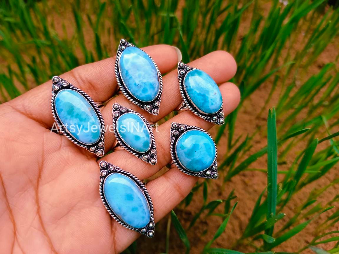 Larimar jewelry wholesale clearance