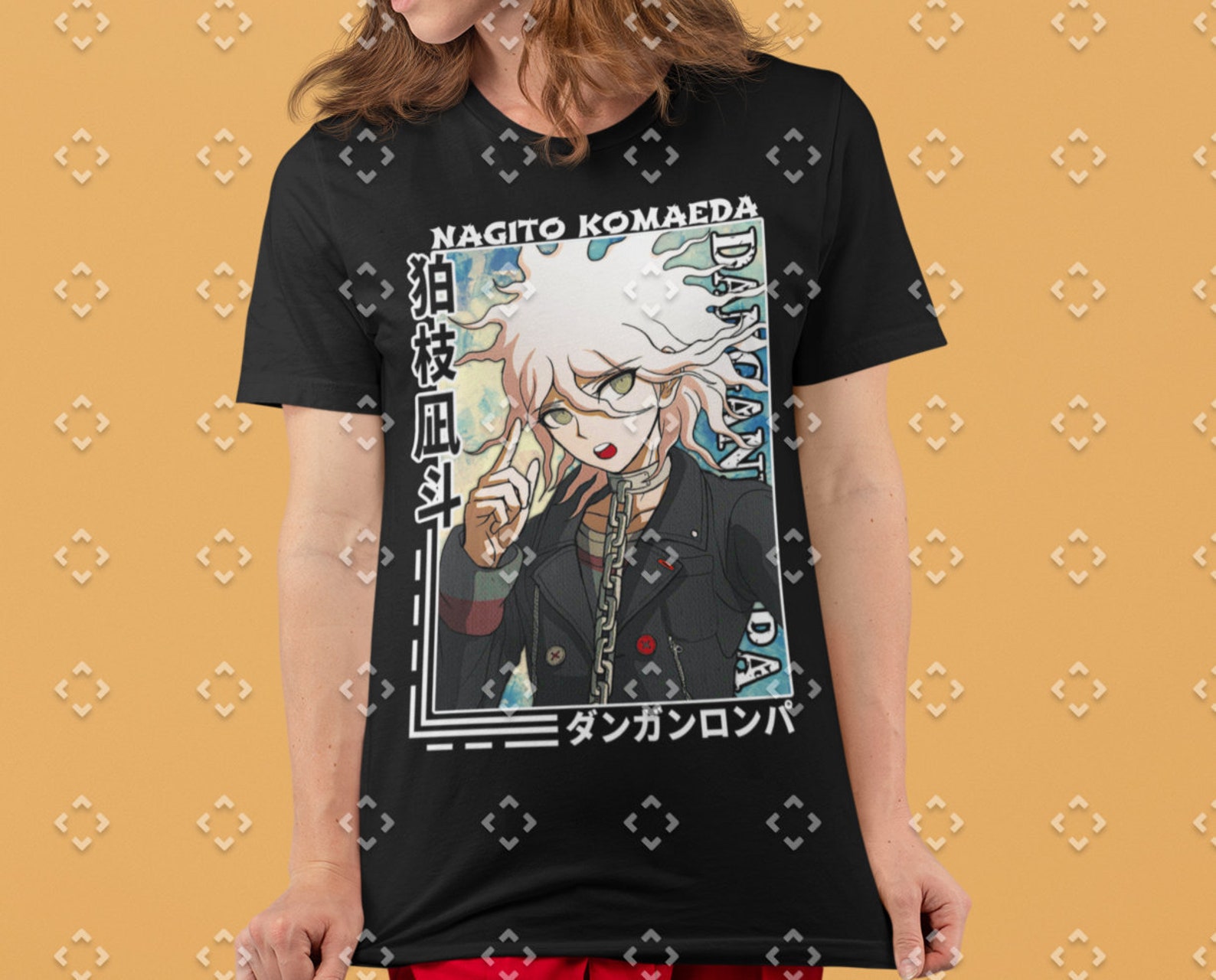 Unisex Tshirt Nagito Komaeda Danganronpa Anime Tee Etsy