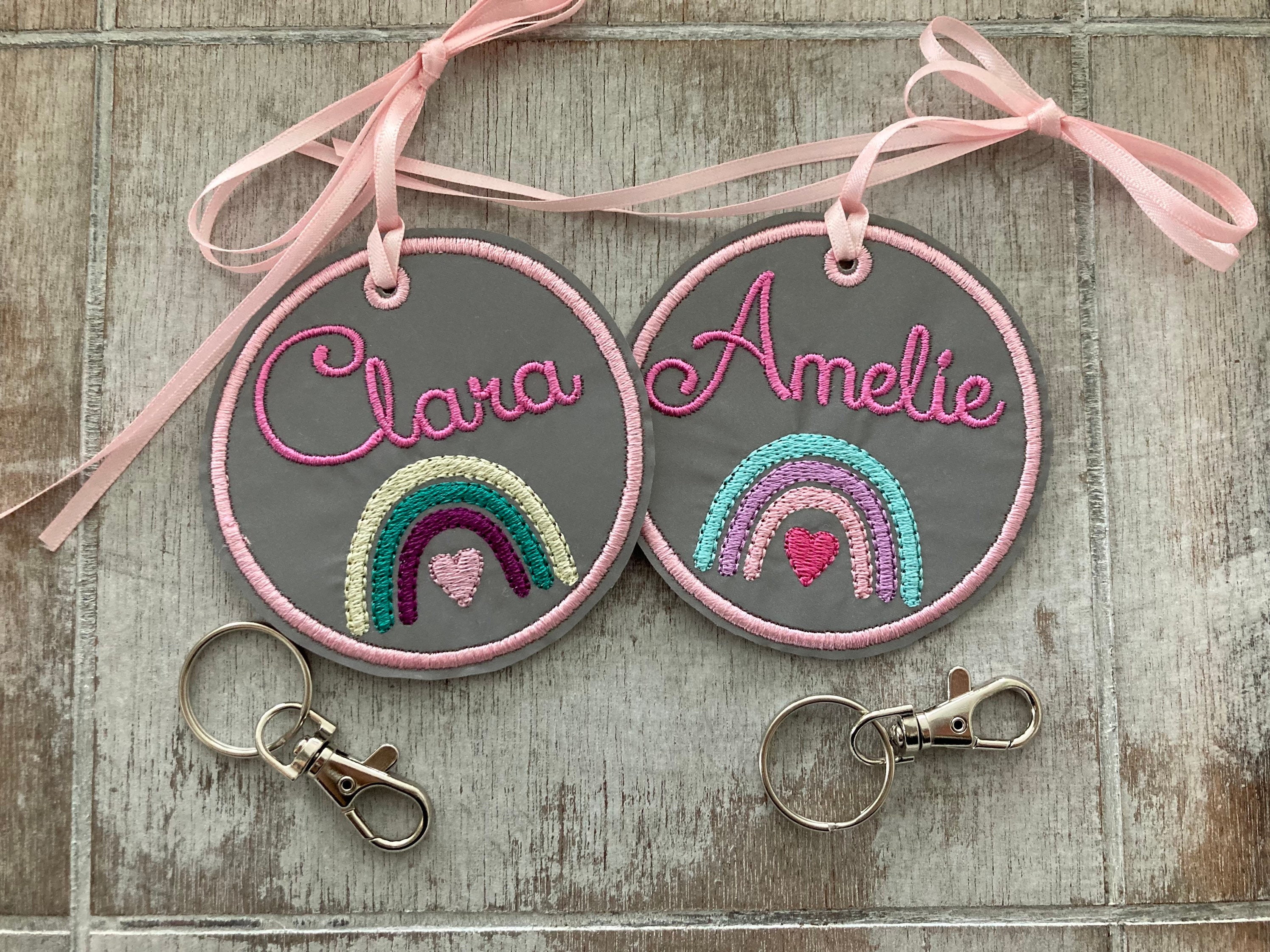 AOROPS Reflektierende Anhänger - 36 Stück Stern-Design Für Sicherheit Im Dunkeln