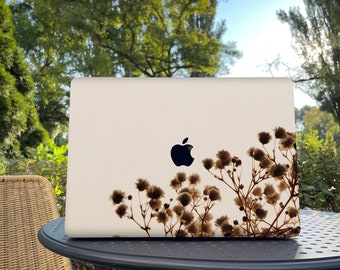 Valentines Day Gift Vinyl Glossy Weatherproof Matte Open Flower Book MacBook decal Best Friend Gift