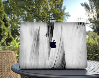 Weiß schwarz Macbook Skin Aufkleber, Macbook Aufkleber, Macbook Aufkleber für Laptop