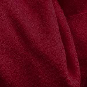 SHUNYATA - Large Merino Wool Shawl - Red Burgundy