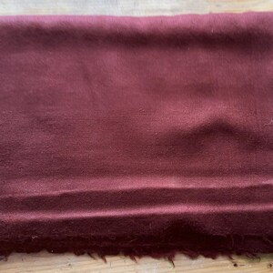 MILAN - Fine Large Meditation Shawl - Burgundy
