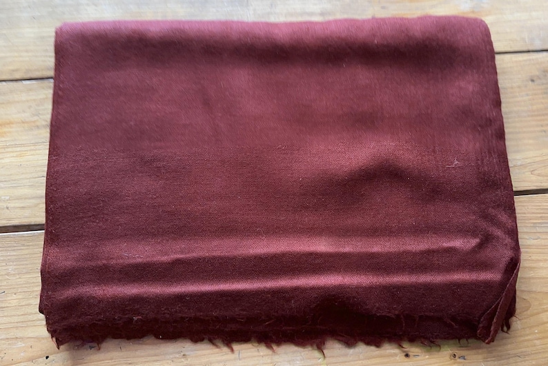 MILAN - Fine Large Meditation Shawl - Burgundy