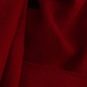 SHUNYATA - Large Merino Wool Shawl - Red Burgundy