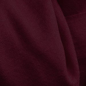 SHUNYATA - Large Merino Wool Shawl - Red Burgundy