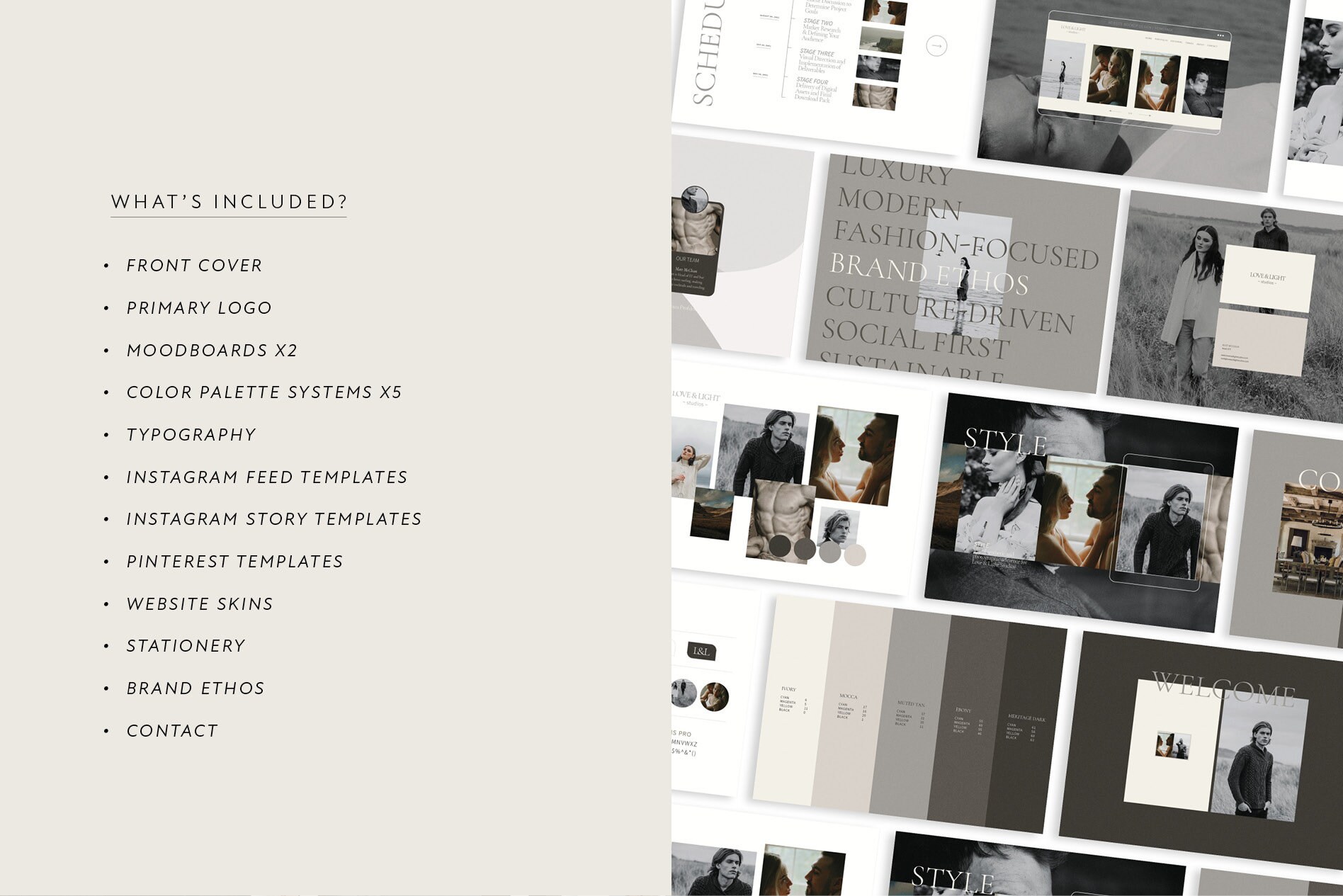 Fully Editable Brand Proposal & Pitch Template - Etsy UK