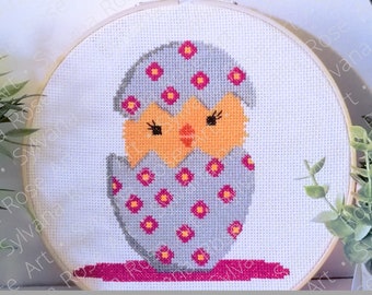 Cousin Point Croix Broderie Deco Etsy