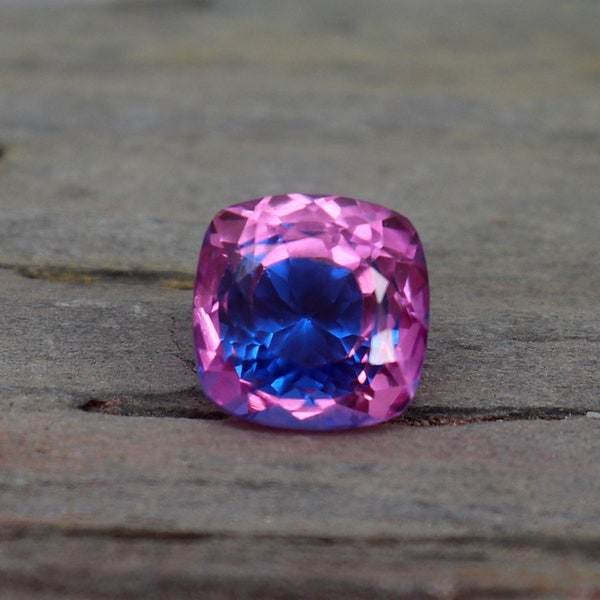 Precious Rare Found (Pitambari) Sapphire Gemstone Certified Sapphire Stone Best Quality Sapphire Faceted 8.35CT Cushion Cut Loose Sapphire