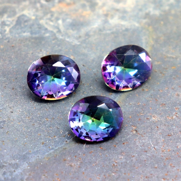 CGI Certified Alexandrite Stone Oval Cut 9mm 2Pcs to 30Pcs Lot Natural Alexandrite Gemstone Faceted Alexandrite Ring Alexandrite Pendant