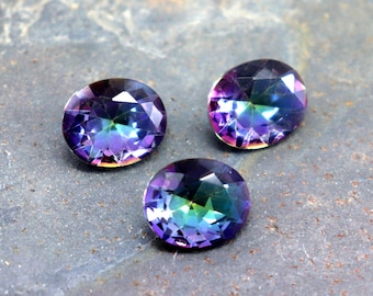 CGI Certified Alexandrite Stone Oval Cut 9mm 2Pcs to 30Pcs Lot Natural Alexandrite Gemstone Faceted Alexandrite Ring Alexandrite Pendant