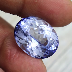 AAA Unheated Untreated Classic Natural Sapphire Blue Oval Cut Ceylon Sapphire Certified Natural Blue Saphire 26Cts Loose Sapphire Gemstone
