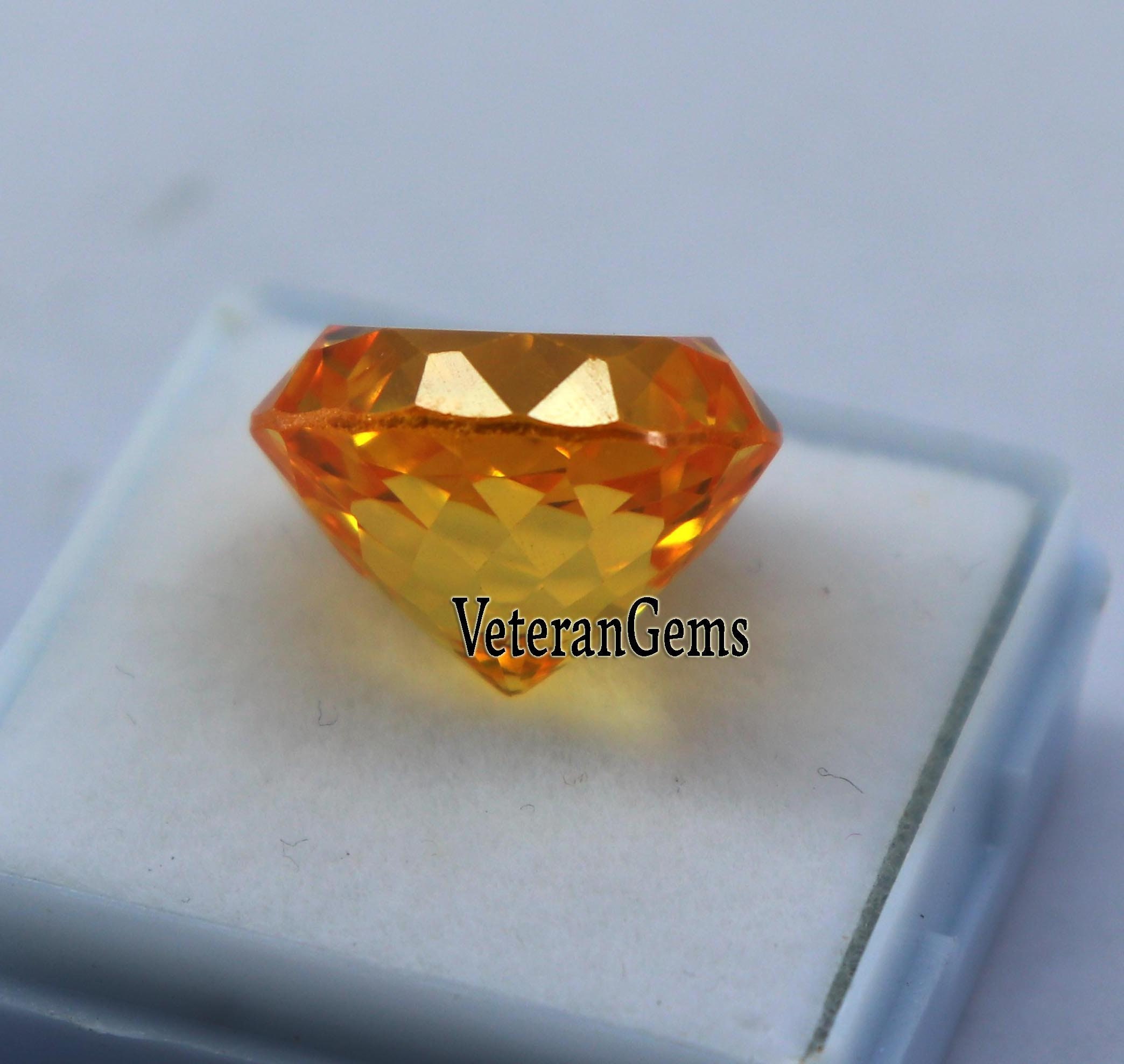 Natural Zircon Yellow Zircon 14.60CTs Round Cut Pure Faceted Etsy