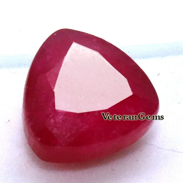 7.20Cts Natural Beryl Red Bixbite From Utah Trillion Cut Faceted Bixbite Certified Beryl Loose Beryl Gemstone Beryl Ring Beryl Pendant