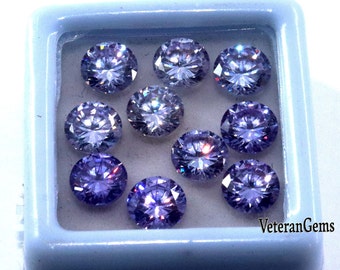 Natural Alexandrite Round Cut 6mm 2Pcs to 30Pcs Lot Loose Alexandrite Certified Alexandrite Stone Loose Alexandrite Ring Alexandrite Pendant