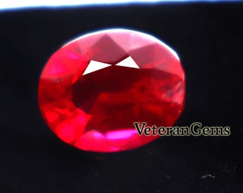 Natural Ruby 9.25CT Oval Cut Red Ruby From Burma Loose Ruby Gemstone Certified Ruby Stone Authentic Ruby Ring Necklace Size Ruby Pendant