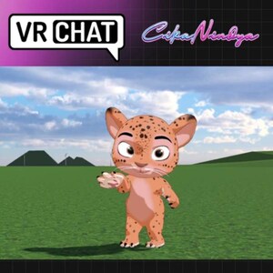 Sanzu VRChat Furry Avatar: Ready-to-Use 3D Character (.unitypackage)
