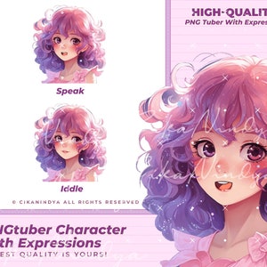Pngtuber, Png Tuber Premade, Pngtuber Girl, Pngtuber Twitch, Gif Pngtuber, Pngtuber Avatar - Stream with Confidence Using PNG Tuber