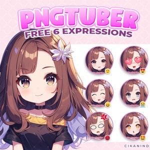 PNG Knollen | Kreatives PNG PNG PNG PNG PNG PNG uküre 6 Posen | Vtuber Zeichen | Pngtuber Vorgefertigte | Pngtuber Auftragsarbeit