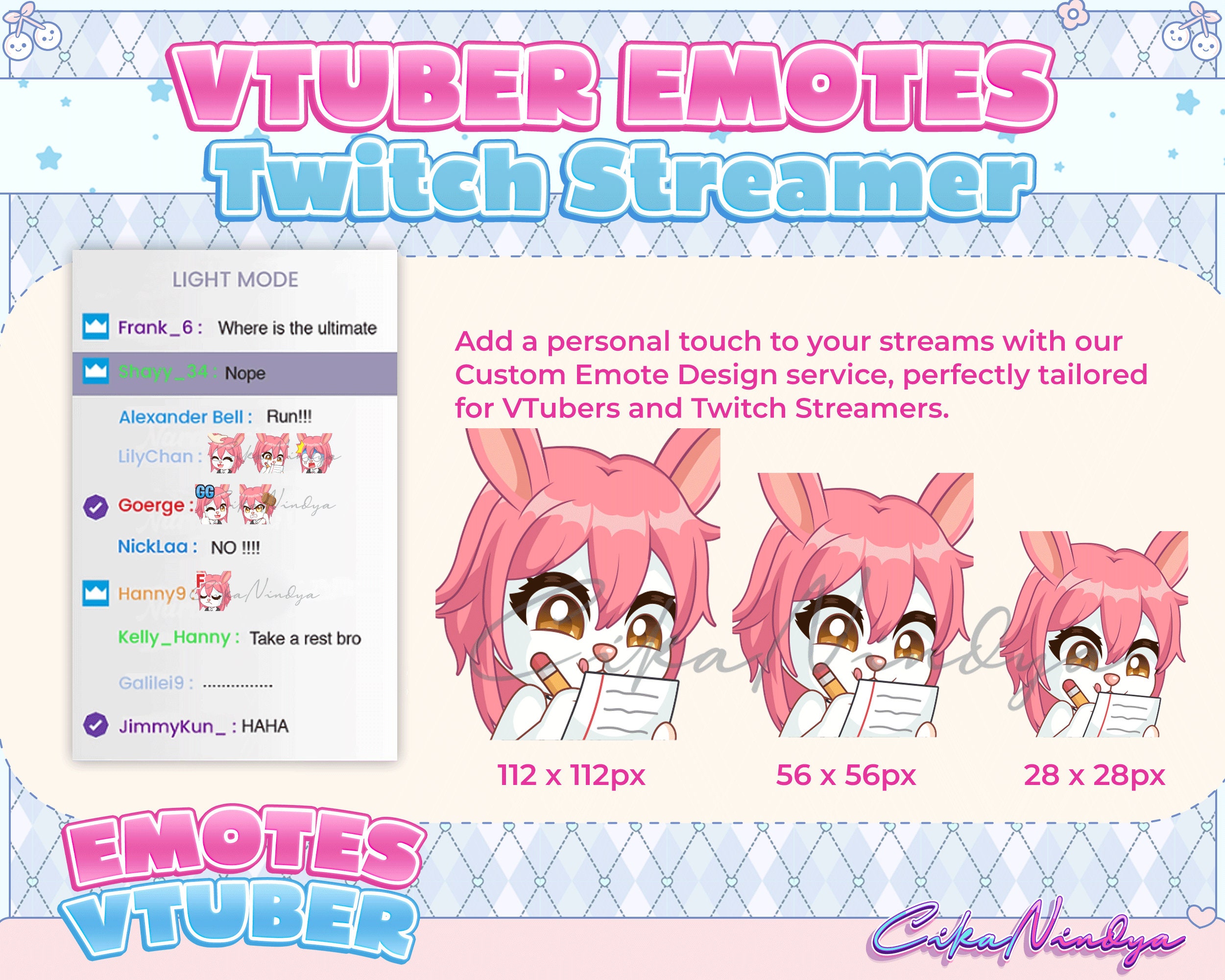 Vtuber Live 】Just Chatting (While Drawing Emotes) 