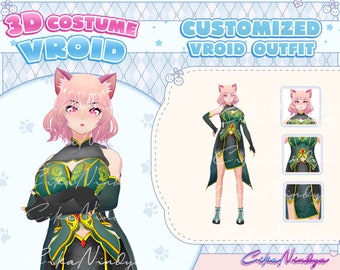 3D Vroid Costume, Vroid Assets, Vroid Outfit, Cosplay Costume, 3d - Dress to Impress Seicha Hanako 3D Vroid Costumes for Vroid Models