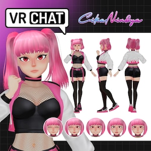 VRChat Avatar | Unique 3D Character | Isla VRChat | VR and Social Worlds | VRChat Model | Virtual Reality | VRChat Character