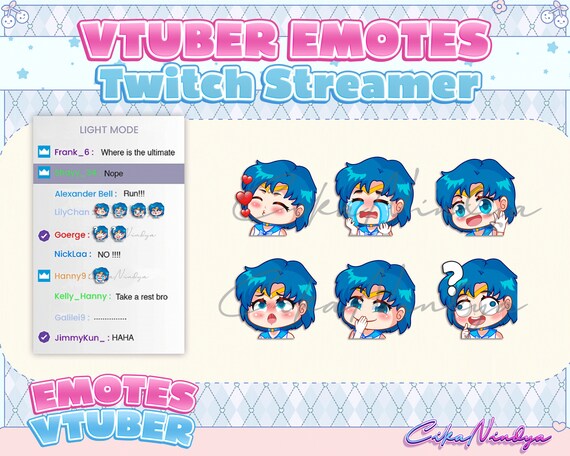 Vtuber Live 】Just Chatting (While Drawing Emotes) 