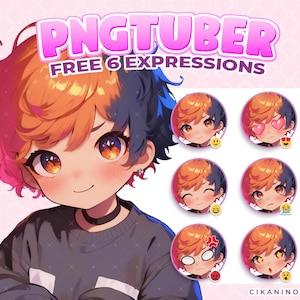 Premade PNGTuber – Cute Character for Streamers
