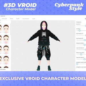 3D Vroid Character, 3d Model Commission, Vtuber Model, Vroid - Stream ...
