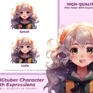 Level Up Your Streaming with PNG Tuber for Streamers -  Png Tuber Avatar, Pngtuber Model, Pngtuber Premade, Pngtuber Commission