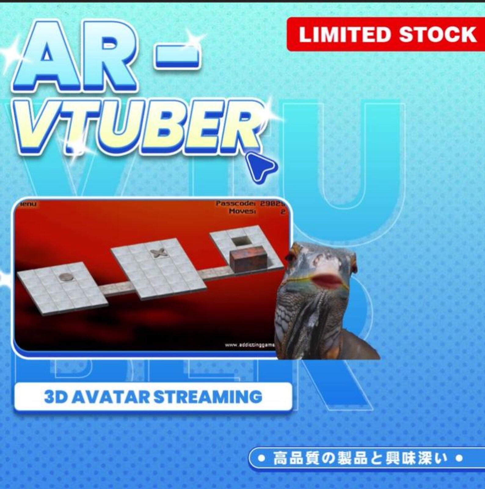 Pre-made 3D AR Vtuber Avatar | Stream-ready Character - Etsy