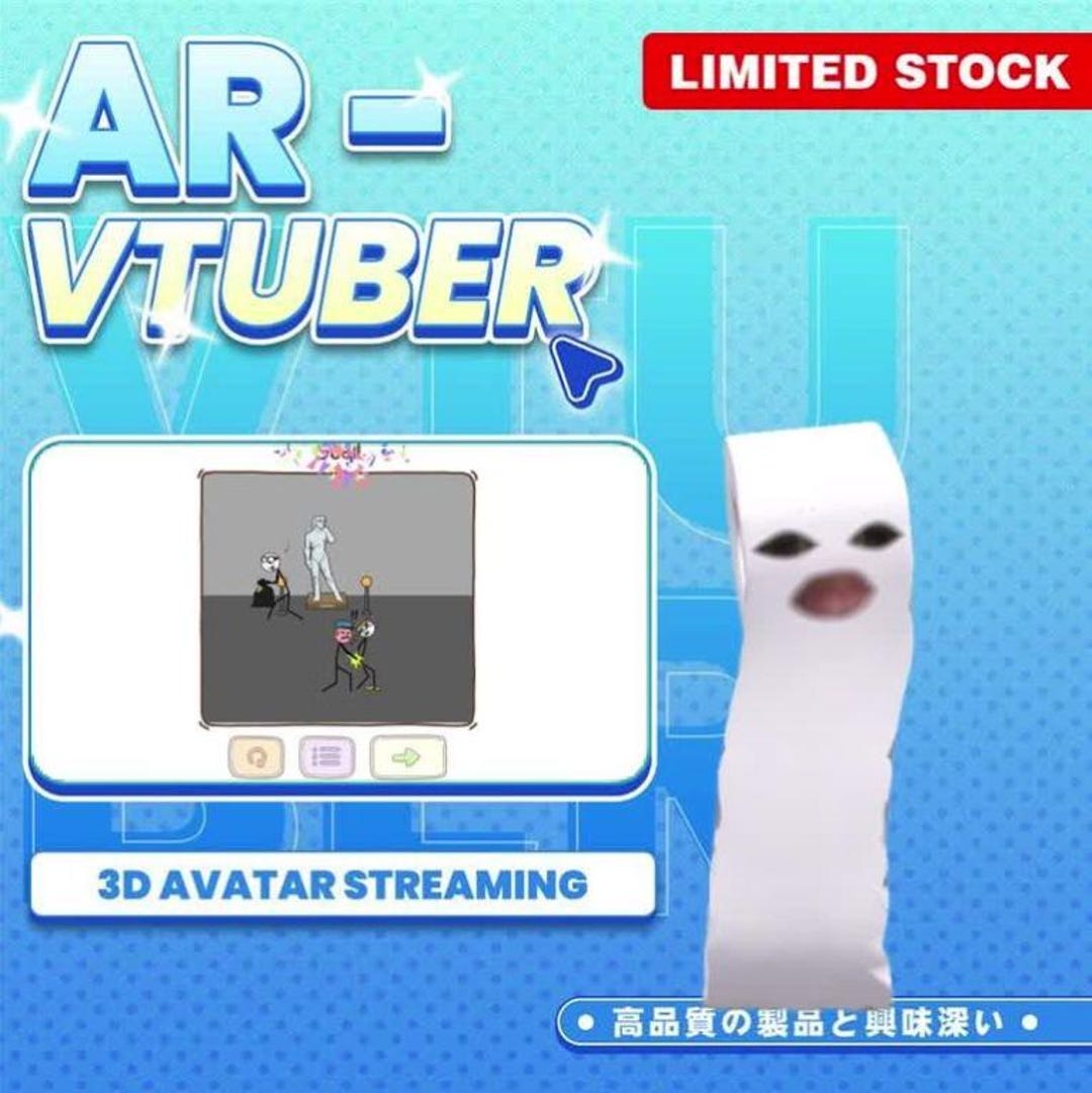 3D AR Virtual Avatar for Vtuber Streaming – Ready to Use - Etsy